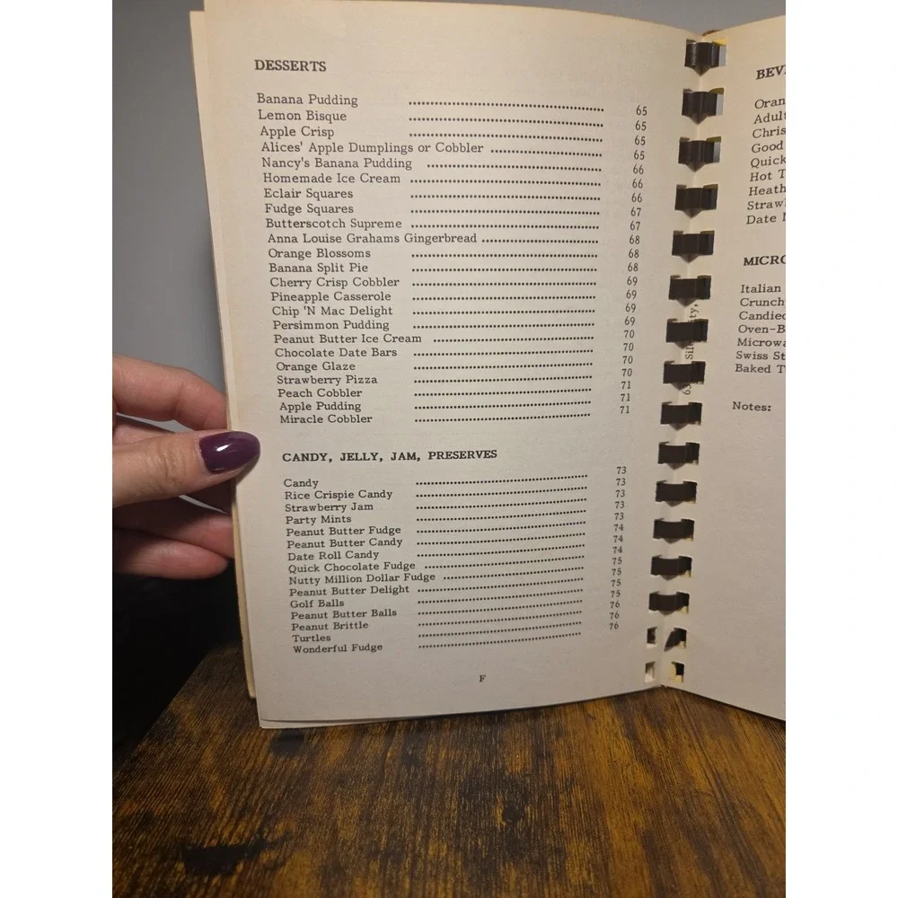 School Food Service‎ Chapter Of Chatham County, NC Cookbook 1991 Local